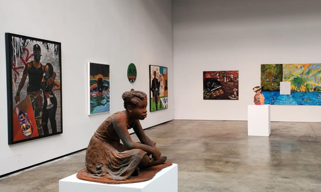 Joe Overstreet : Taking Flight - Mississippi Museum of Art – Black