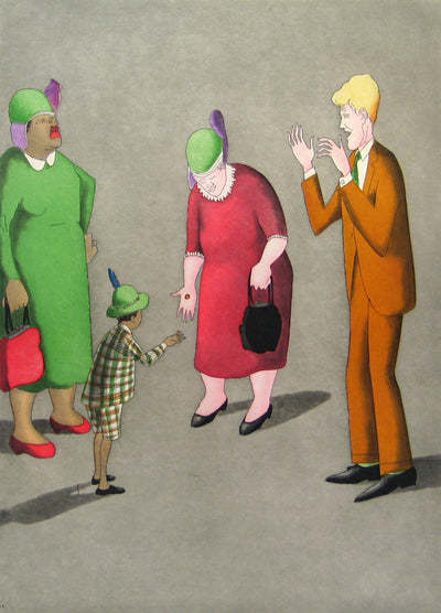 Andrews, Benny, (Everything That Rises Must Converge Portfolio, 5 of 6)