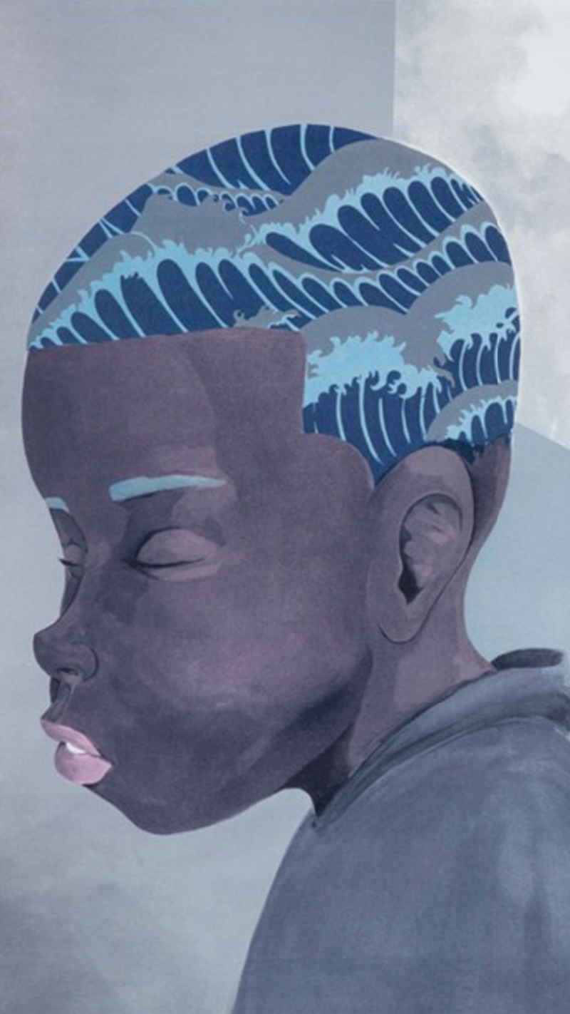 Brantley, Hebru, (Two Men Sporting Waves)