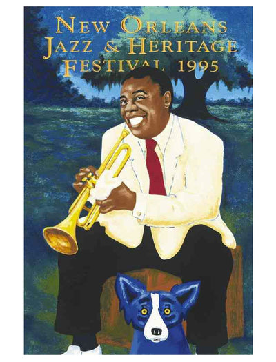 Rodriquez, George, (New Orleans Jazz Festival Poster 1995)