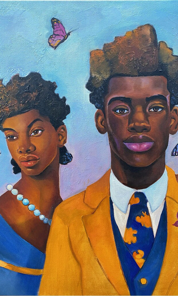 Johnson, Kevin, (Him and Her) Black Art In America™ Gallery & Gardens