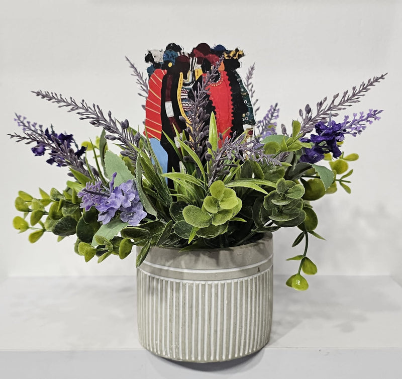 Garden Art for The Soul: Micro Planter (Ancestors)
