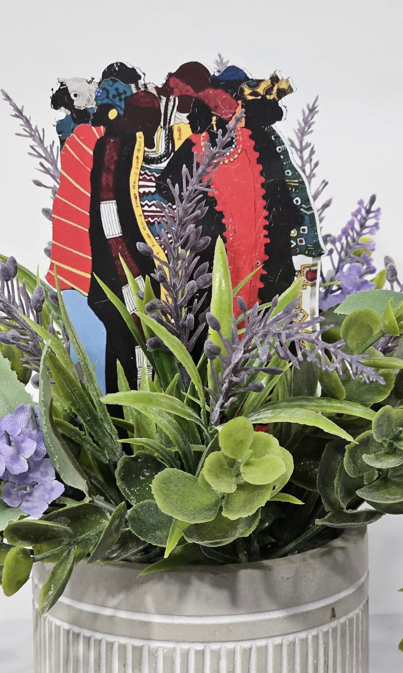 Garden Art for The Soul: Micro Planter (Ancestors)