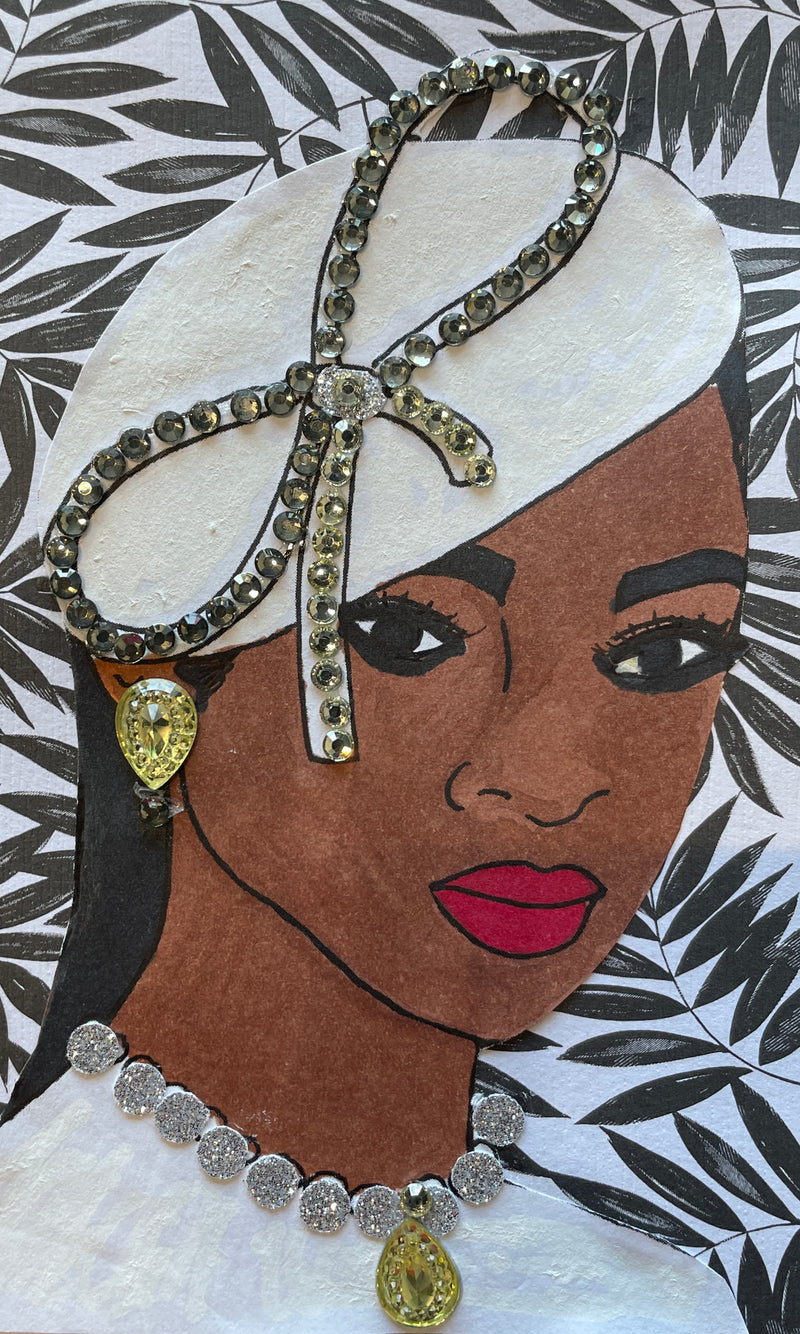 McDaniel, Alicia (Sophisticated Hat Lady: Black and White)