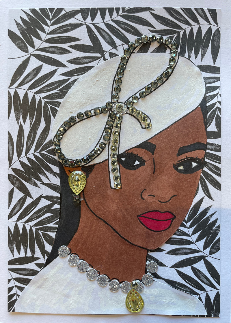 McDaniel, Alicia (Sophisticated Hat Lady: Black and White)