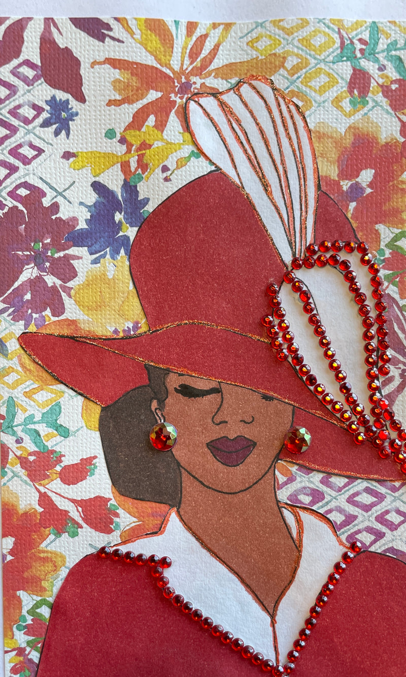 McDaniel, Alicia (Sophisticated Hat Lady: Red)