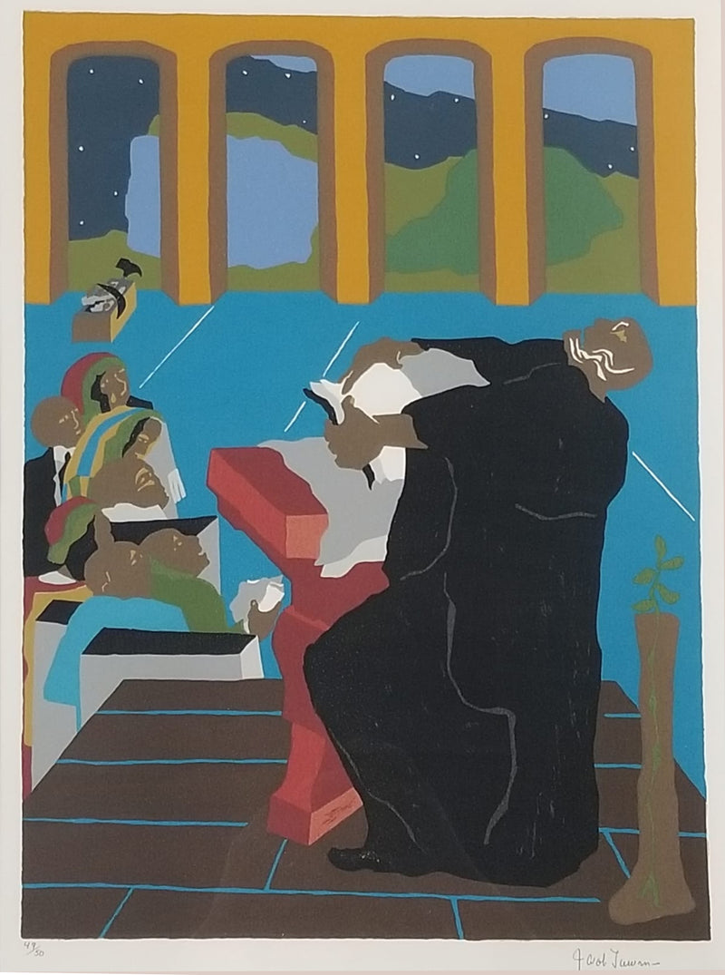 Lawrence, Jacob, (Genesis No.4)