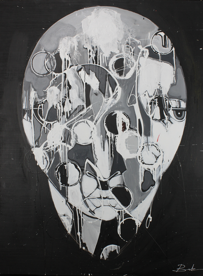 Banks, Michael (Large Monochromatic Mask No. 2)