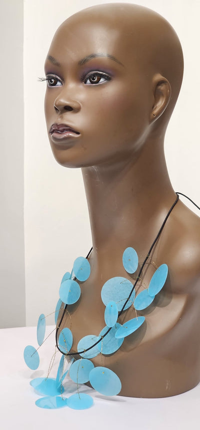 Kinetic Necklace (Turquoise) by Takara