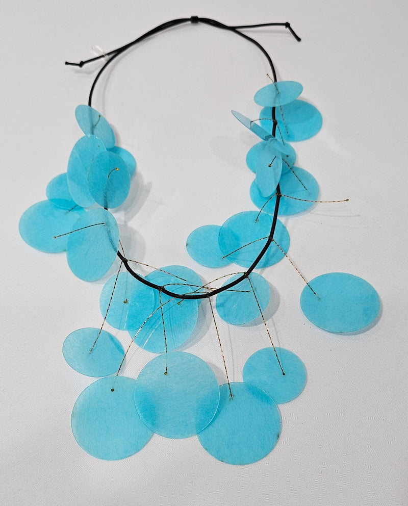 Kinetic Necklace (Turquoise) by Takara