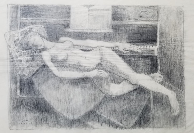 Rolando, Odine (Reclining Woman)