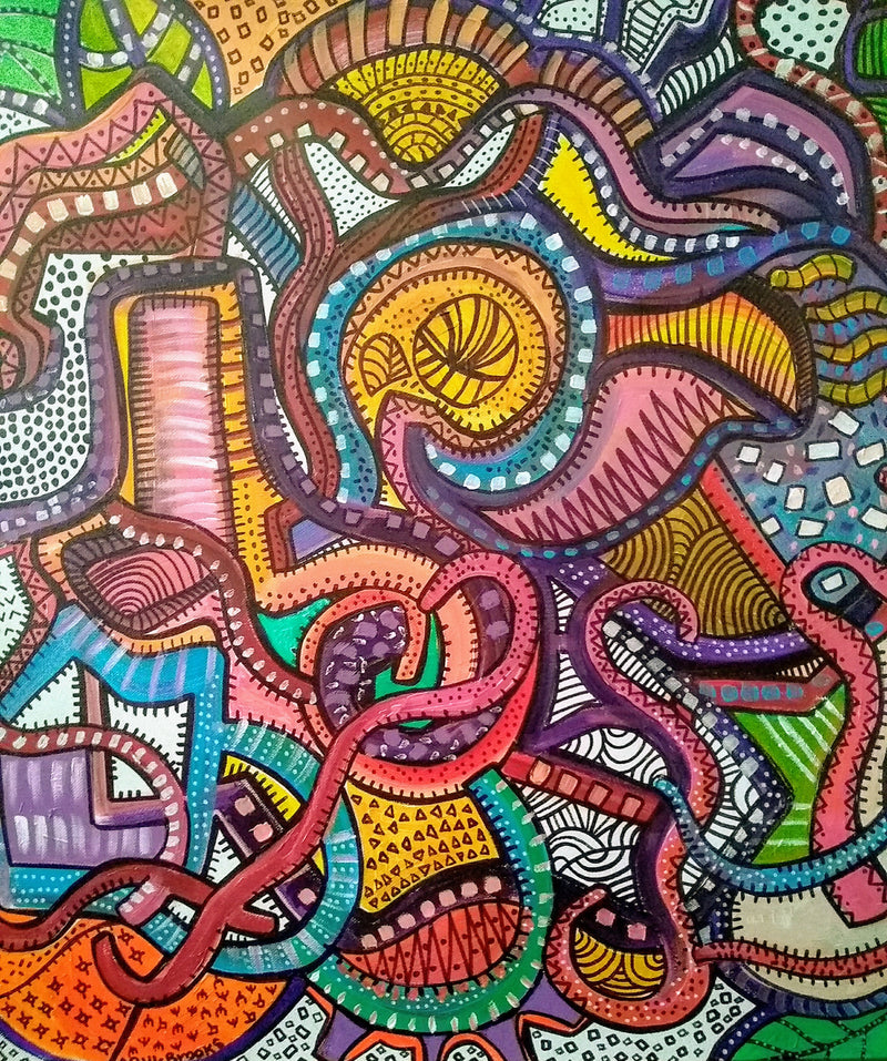 Aqui-Brooks, Gwendolyn, (The Twists and Turns of Life)
