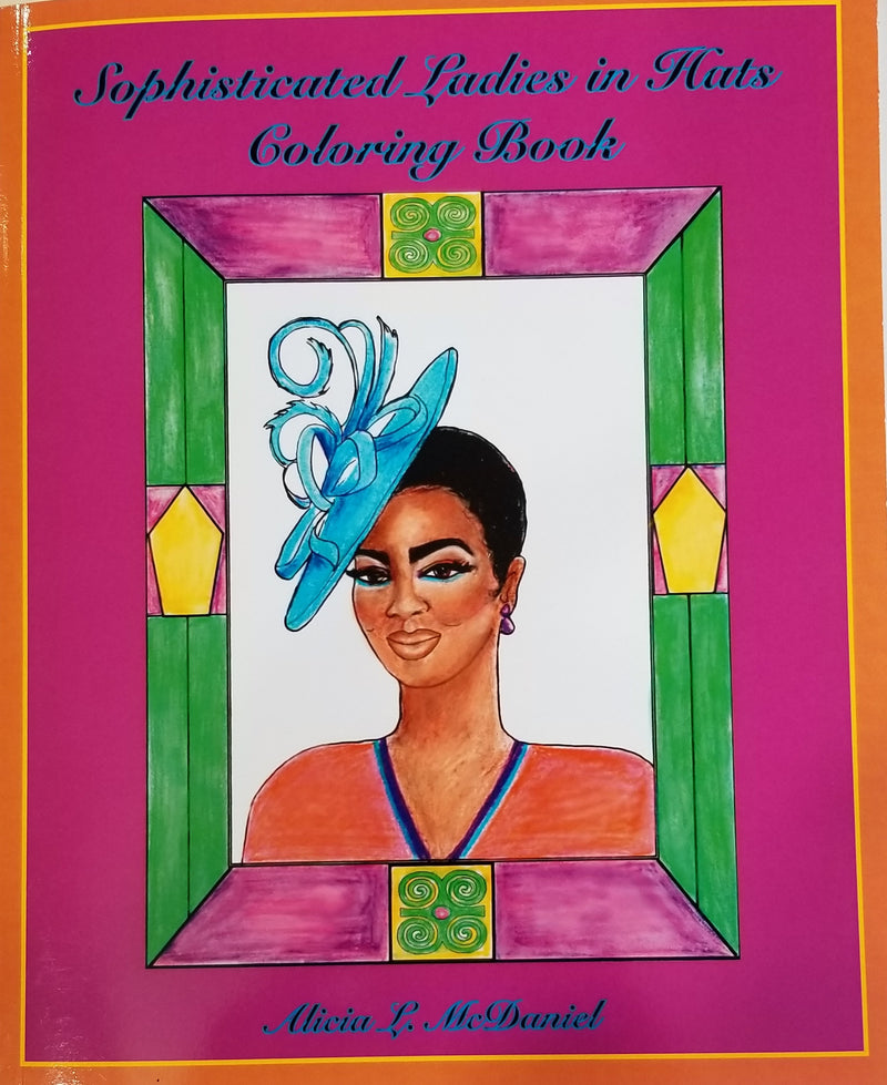 Book: Sophisticated Ladies in Hats Coloring Book (NEW)