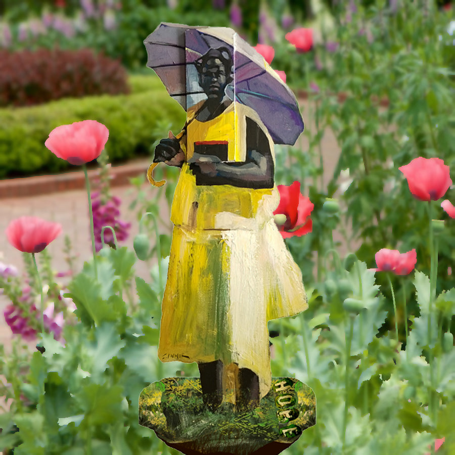 Garden Art (small) - Big Mama by Charly Palmer – Black Art In