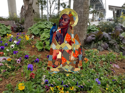 Garden Art - Prayerful by Tamara Natalie Madden