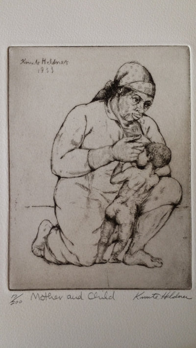Heldner, Knute, (Mother and Child)