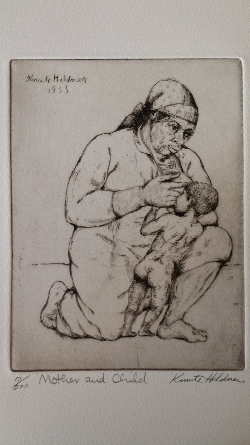 Heldner, Knute, (Mother and Child)