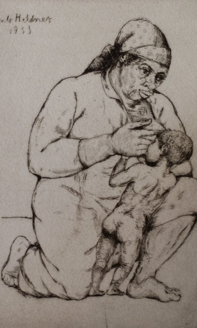 Heldner, Knute, (Mother and Child)