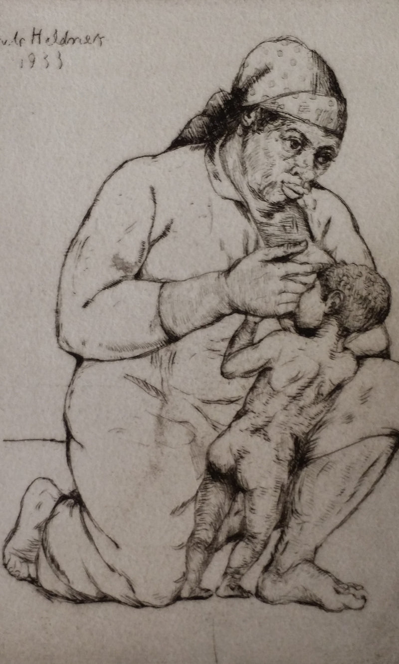 Heldner, Knute, (Mother and Child)