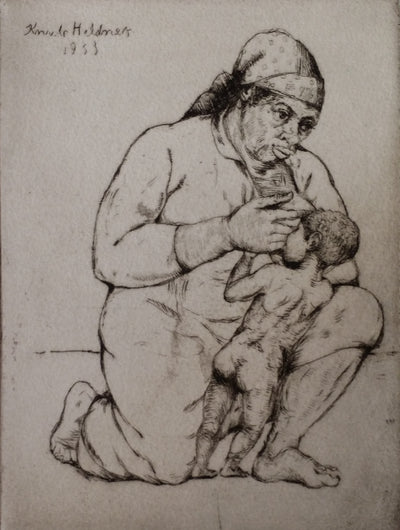 Heldner, Knute, (Mother and Child)