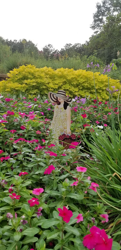 Garden Art (small) - Picking Flowers