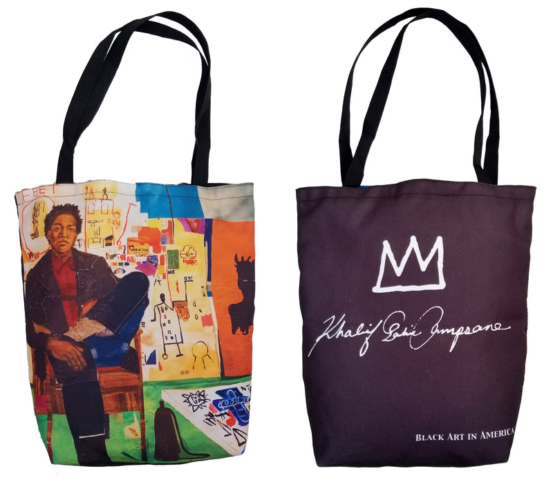 Basquiat Inspired Tote Bag by Khalif Thompson